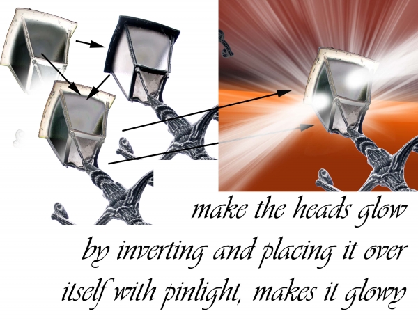 Creation of Lamp Dancers: Step 9
